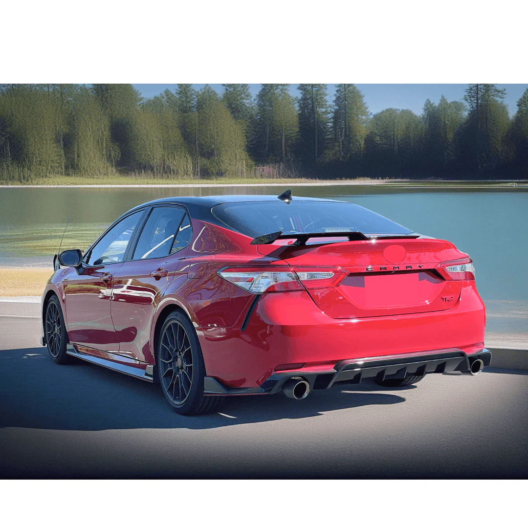 Fits 2018-2024 Toyota Camry TRD Style Rear Splitters Corners (4 Color Choices) - Image 18