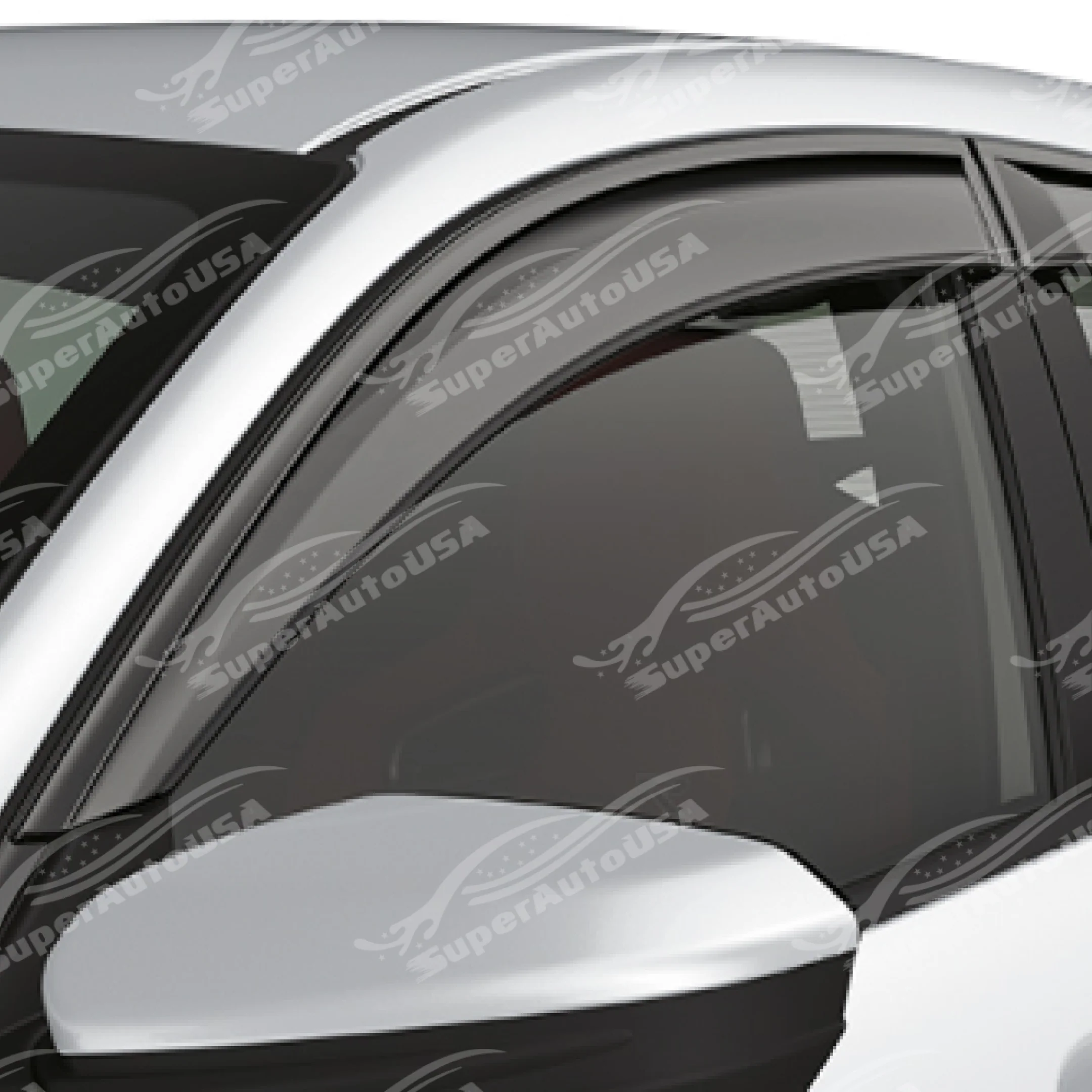 Fit Toyota Corolla 2014-2019 Tinted Window Visor Rain Sun Guards Vent Deflectors - Image 3