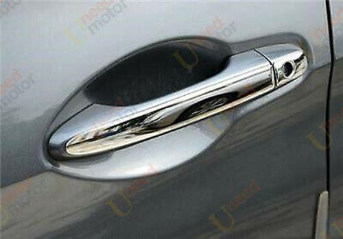Fit 2008-2011 Toyota Highlander Door Handle Cover Trims Accessories (Mirror Chrome) - Image 2