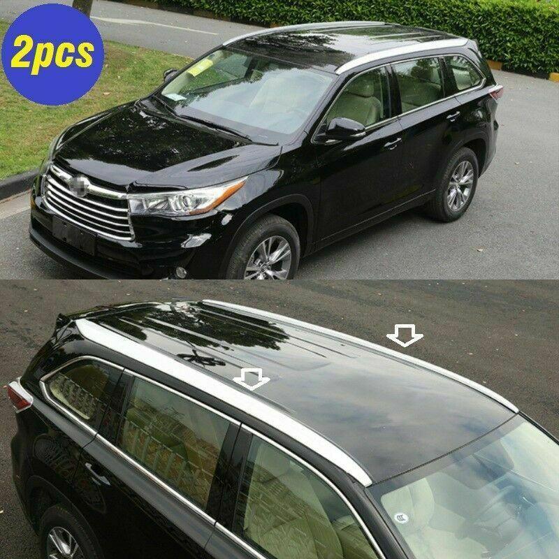 Fit 2014-2019 Toyota Highlander LE luggage roof rail roof rack - Image 7