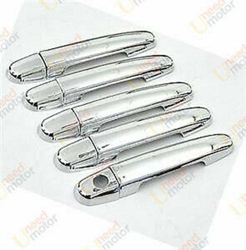 Fit 2001-2011 Toyota RAV4 Door Handle Cover Trims (Mirror Chrome, set of 5) - Image 2