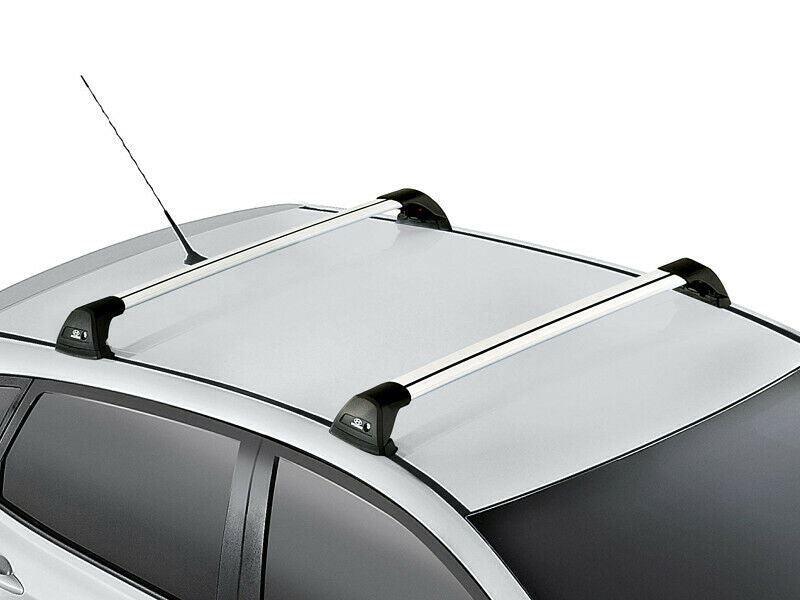 Fit 2019-2020 Toyota RAV4 Baggage Luggage Black&Silver Tap Roof Rack Cross Bar - Image 2