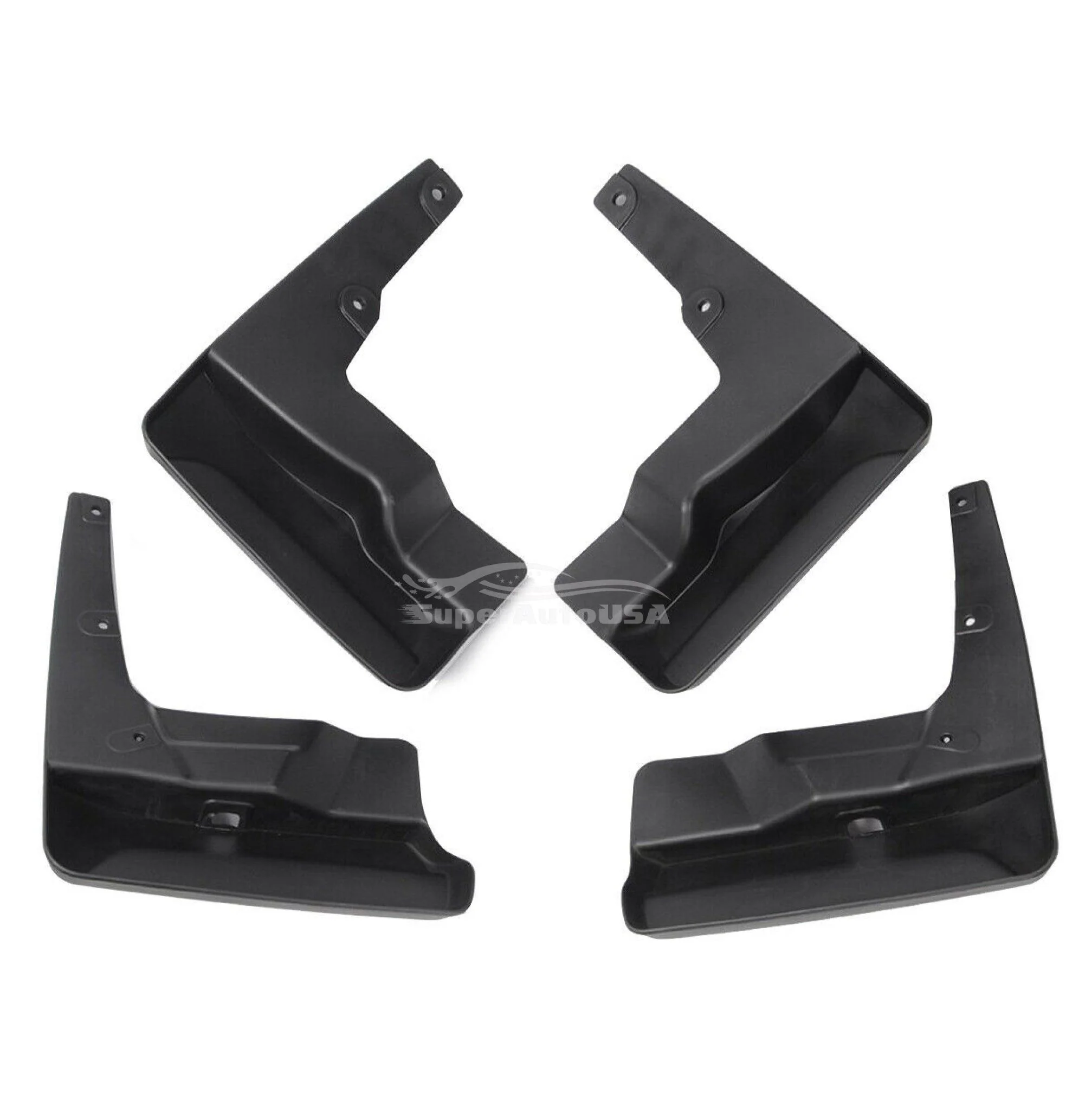 Fit 2011-2017 Toyota Sienna Splash Guards Van Molded Front Rear Mud Flaps Guard - Image 3