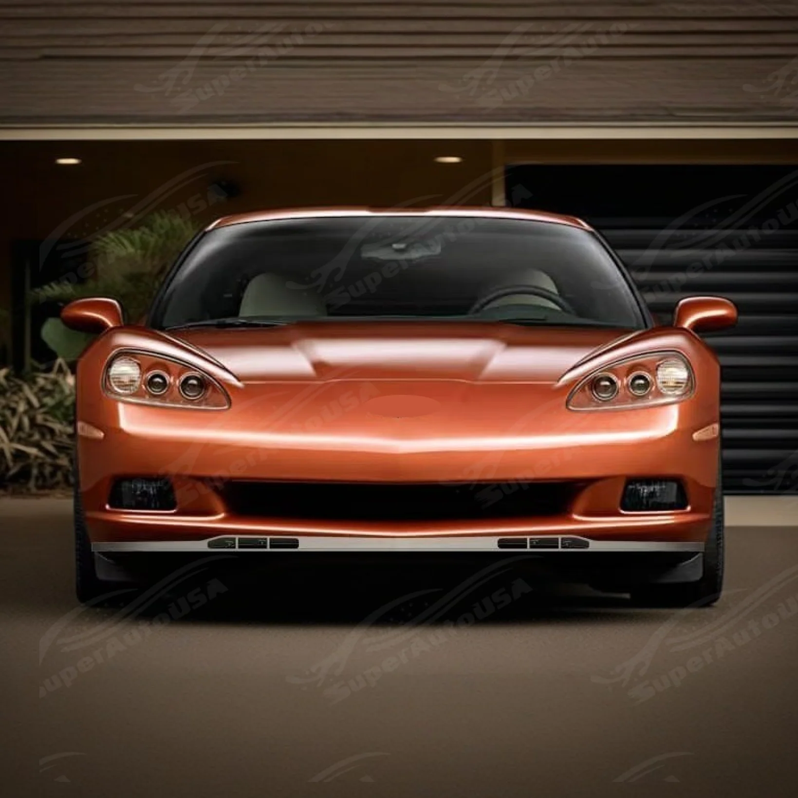 Fits 05-13 Chevy Corvette C6 OE Z06 Style Front Bumper Lower Splitter Lip - Image 7
