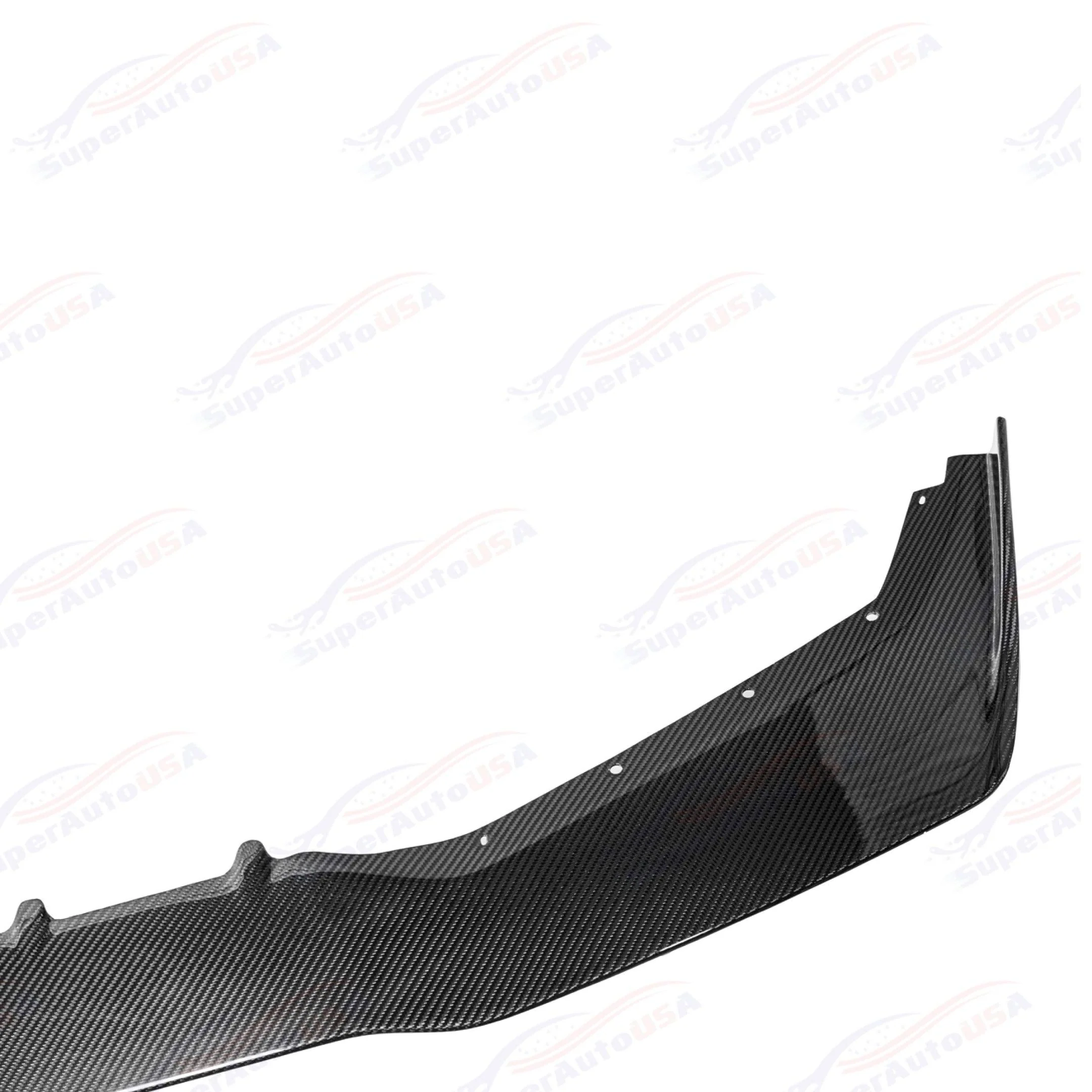 Fits 14-19 Chevrolet Corvette C7 ZR1 Carbon Fiber Front Bumper Lip - Image 8
