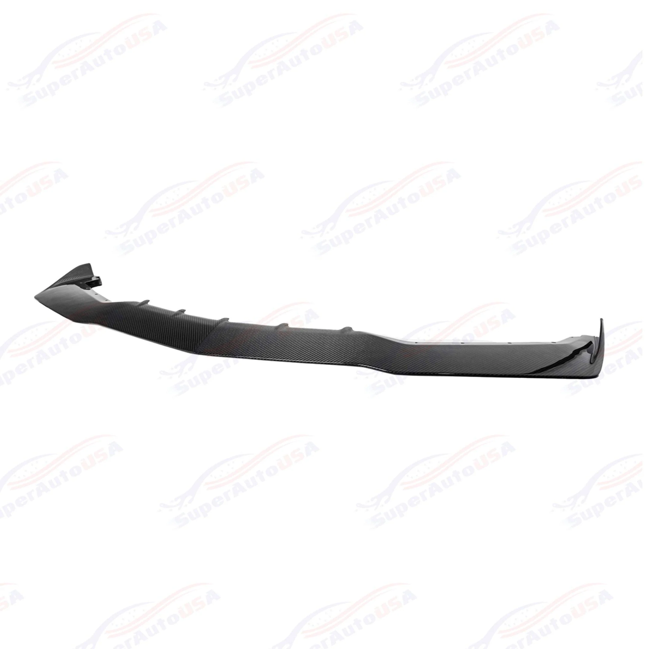 Fits 14-19 Chevrolet Corvette C7 ZR1 Carbon Fiber Front Bumper Lip - Image 9