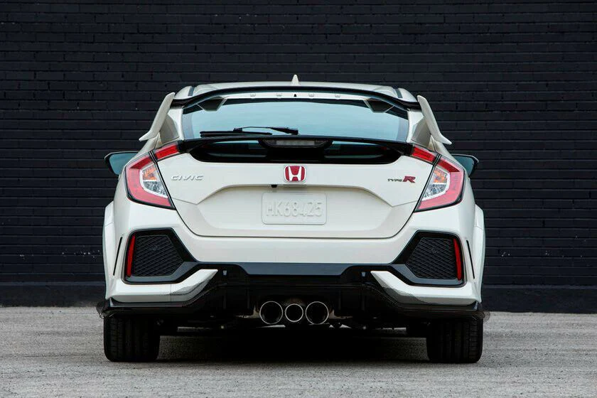 Fits 2017-21 Honda Civic Hatchback Type-R Rear Bumper Lip Conversion Kit - Image 3