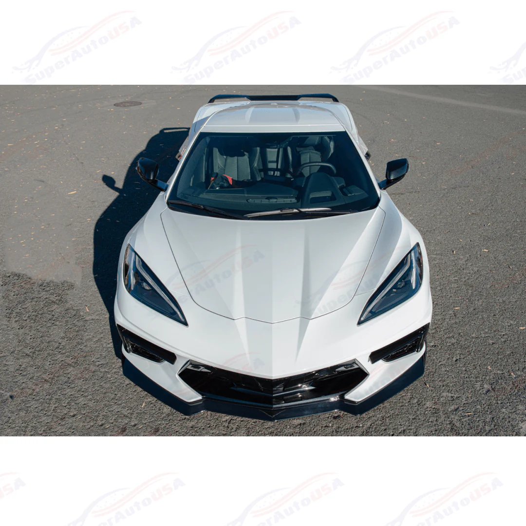2020+ Chevrolet Corvette C8 - 5VM Front Lip Splitter (2 Pcs) - Image 13