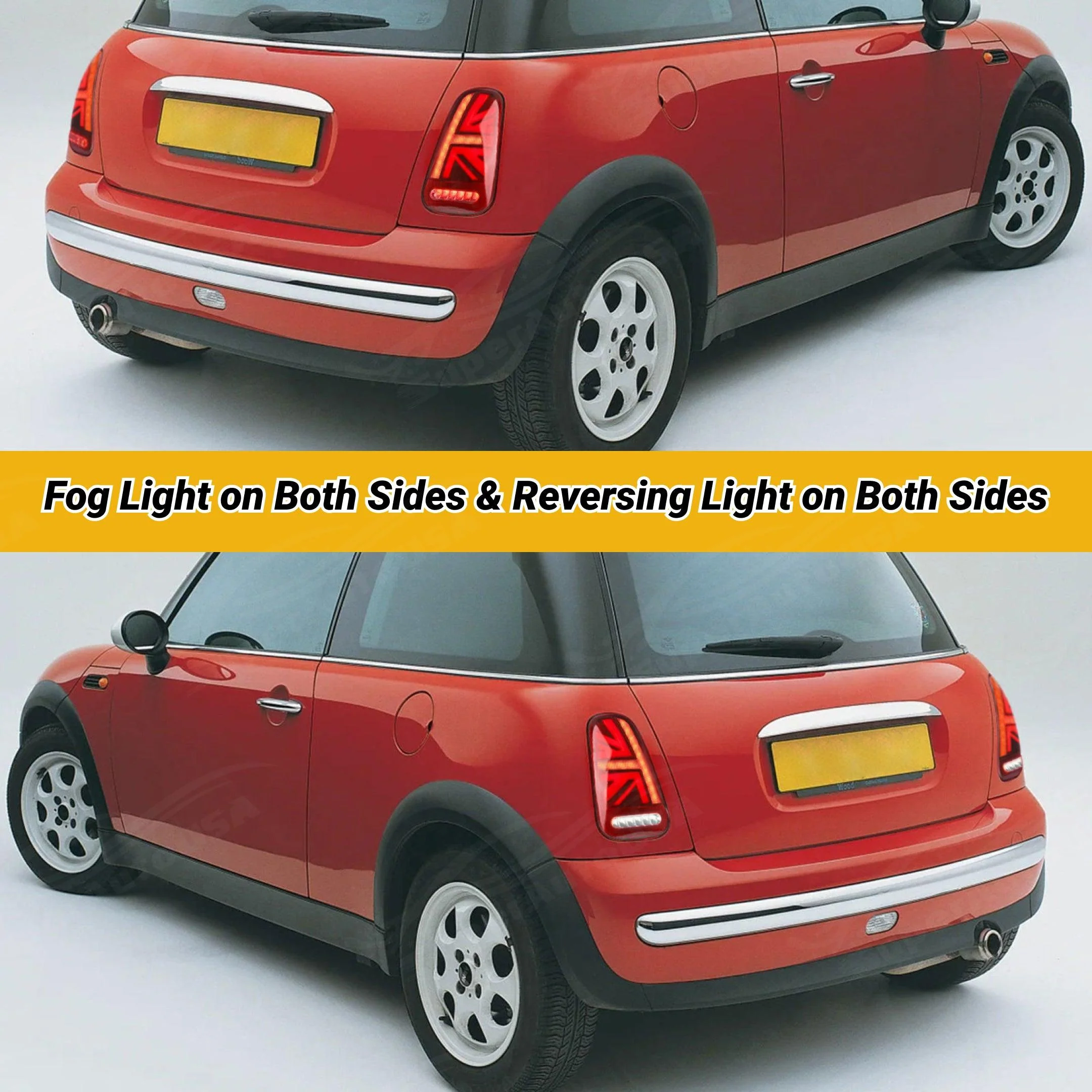 Fits 2001-2006 Mini Cooper R50 R53 LED Tail Light E-Mark Sequential Assembly - Image 13