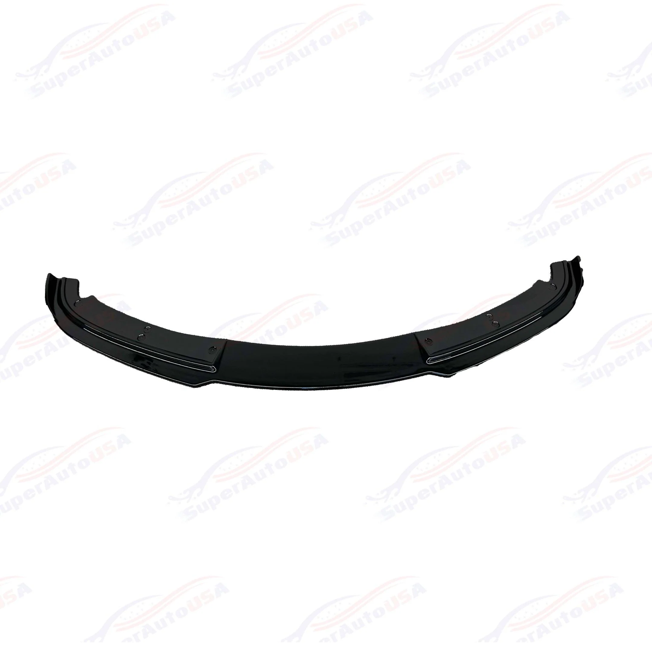 Fits 2009-2012 BMW 3 Series E90 MP Style Glossy Black Front Bumper Lip Spoiler - Image 8
