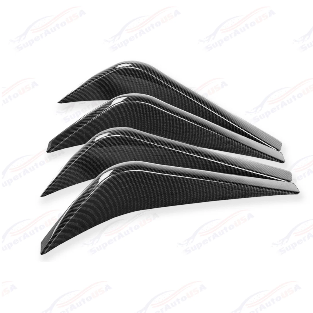 Fits 2014-2019 Corvette C7 Rear Bumper Lower Air Diffuser Fins - Image 11