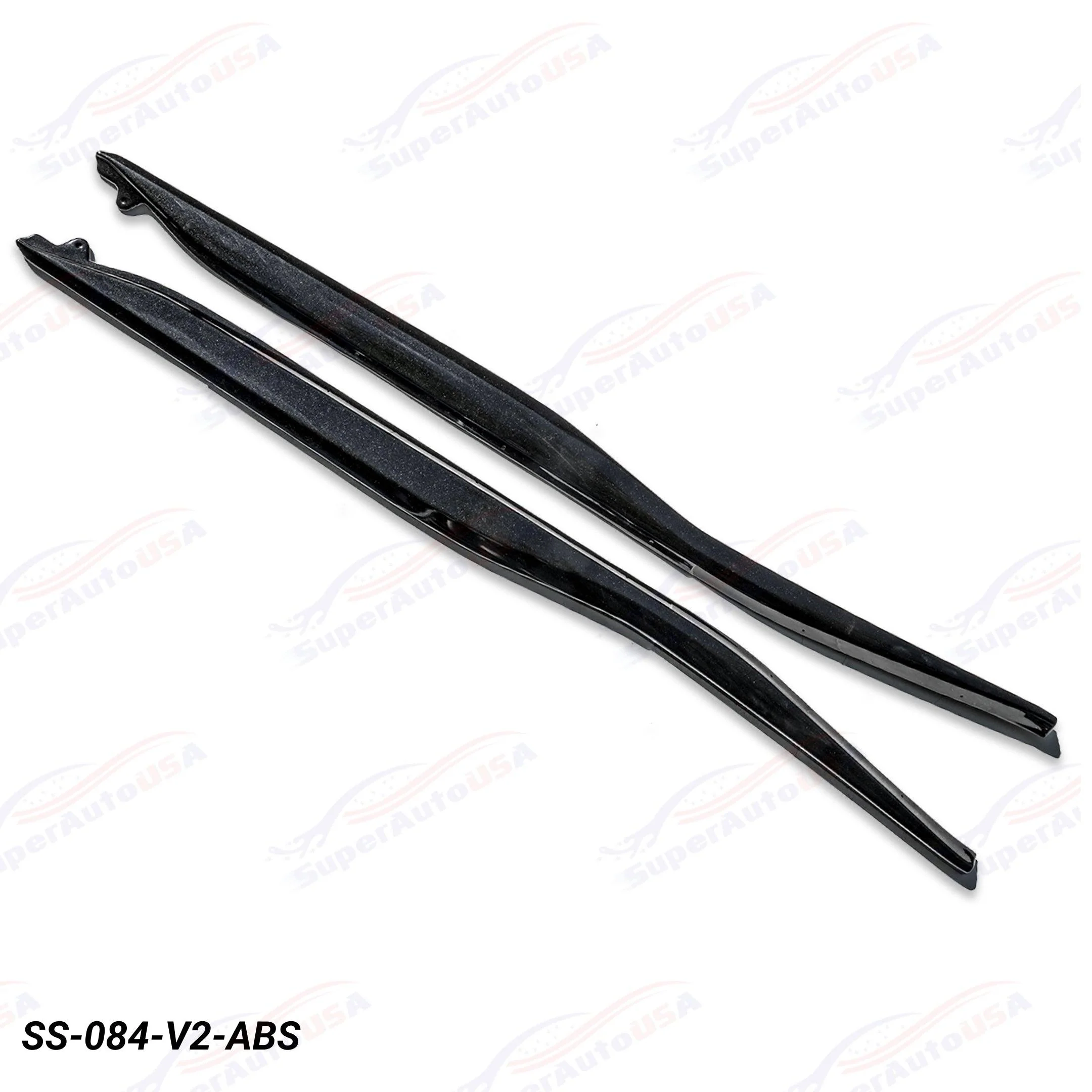 Fits 2014-19 Corvette C7 Z06 Style Side Skirts Rocker Panel Extension - Image 11