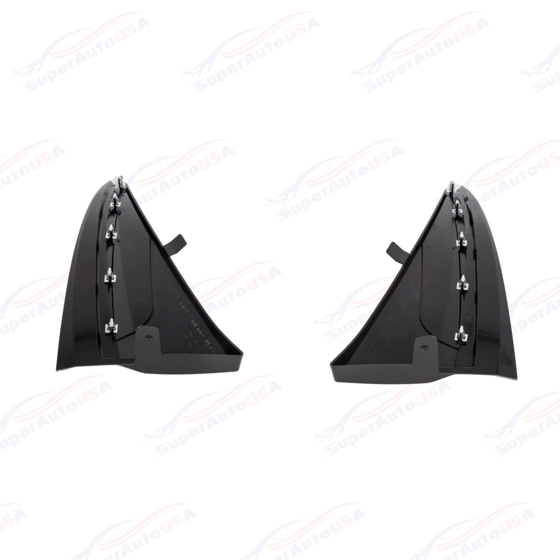 Fits 2014-up Chevrolet Corvette C7 Extended Front Splash Guards - Image 10