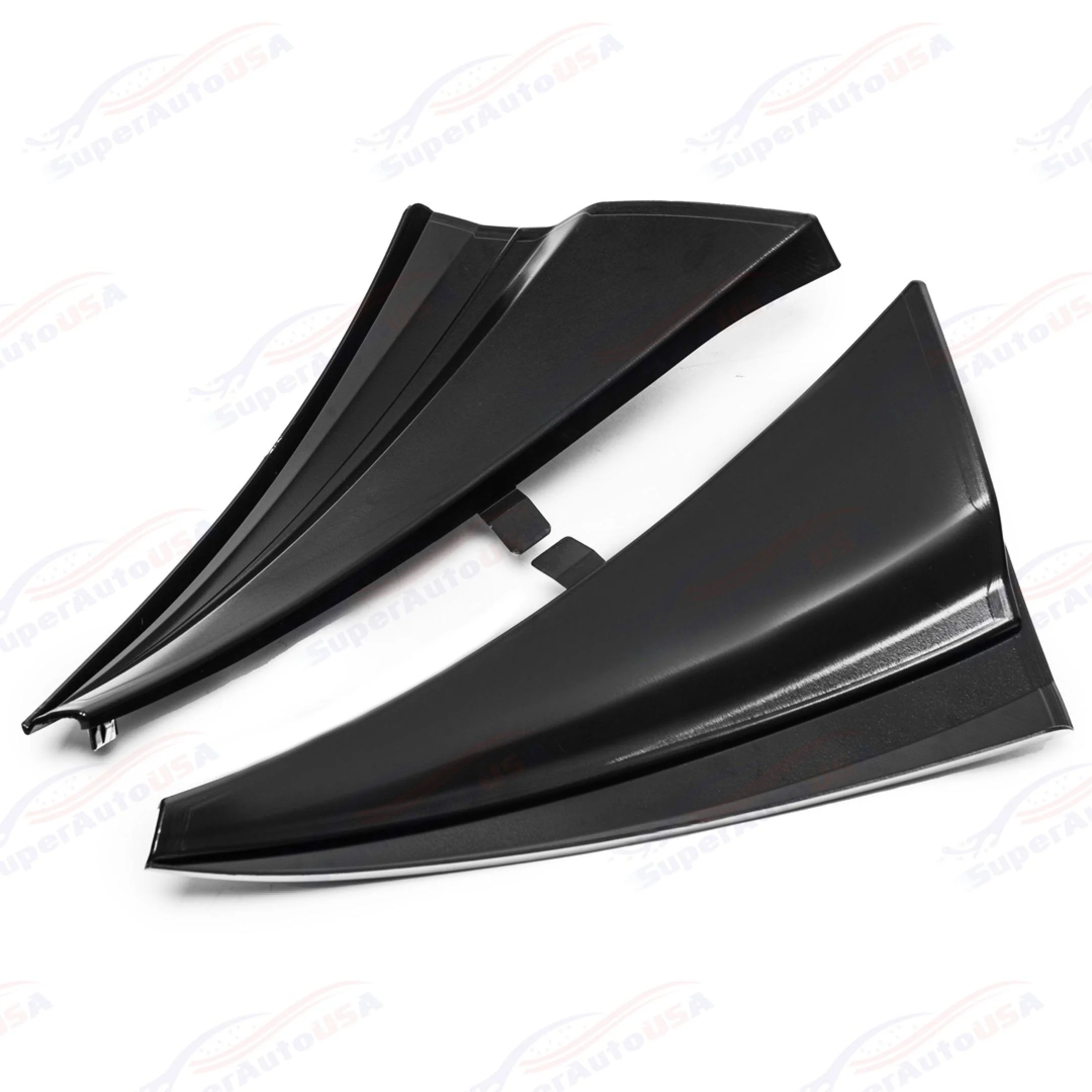 Fits 2014-up Chevrolet Corvette C7 Extended Front Splash Guards - Image 2