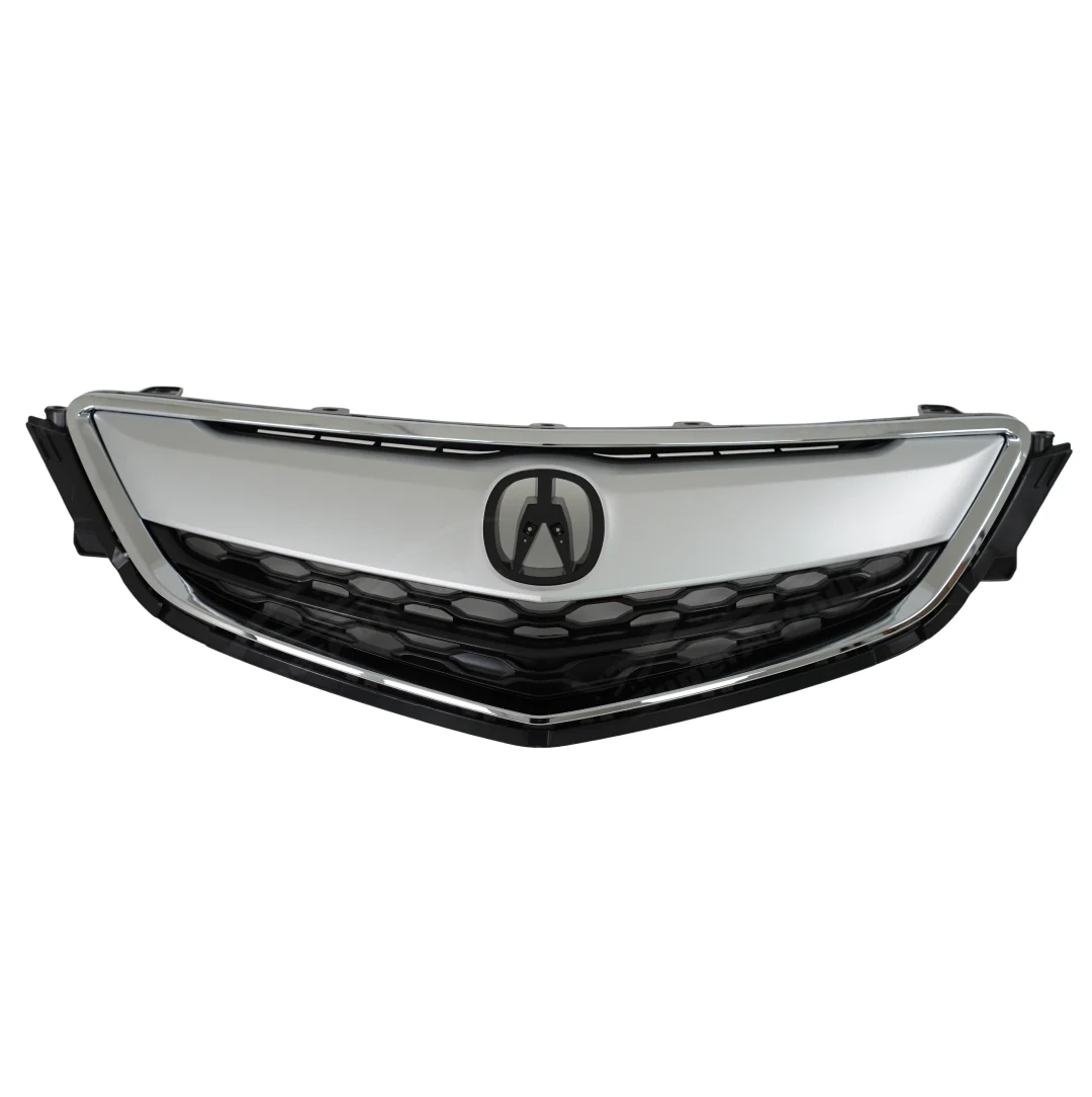 2015-2017 Acura TLX - Front Bumper Grille Replacement - Painted Silver - Image 11
