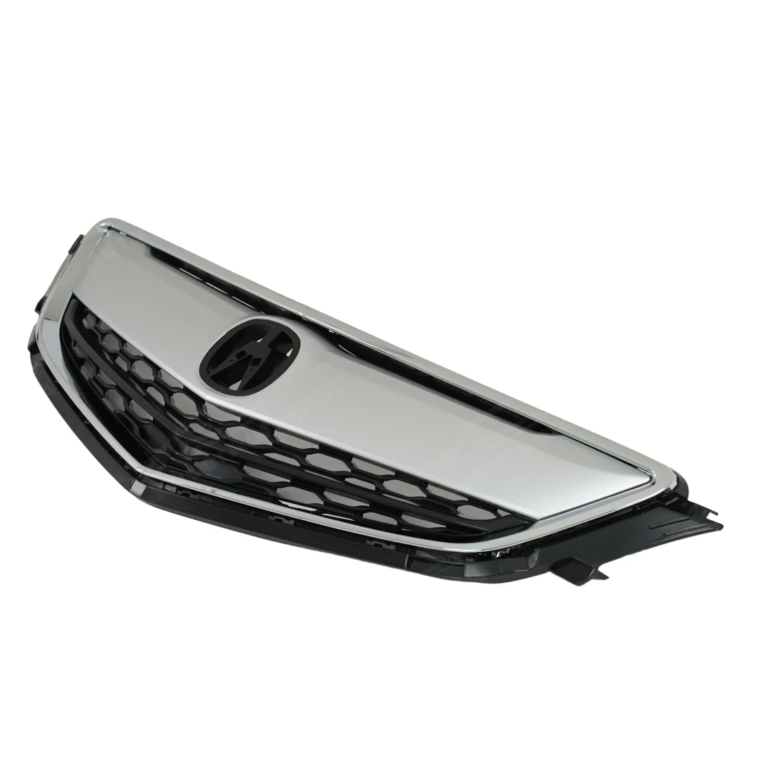2015-2017 Acura TLX - Front Bumper Grille Replacement - Painted Silver - Image 2