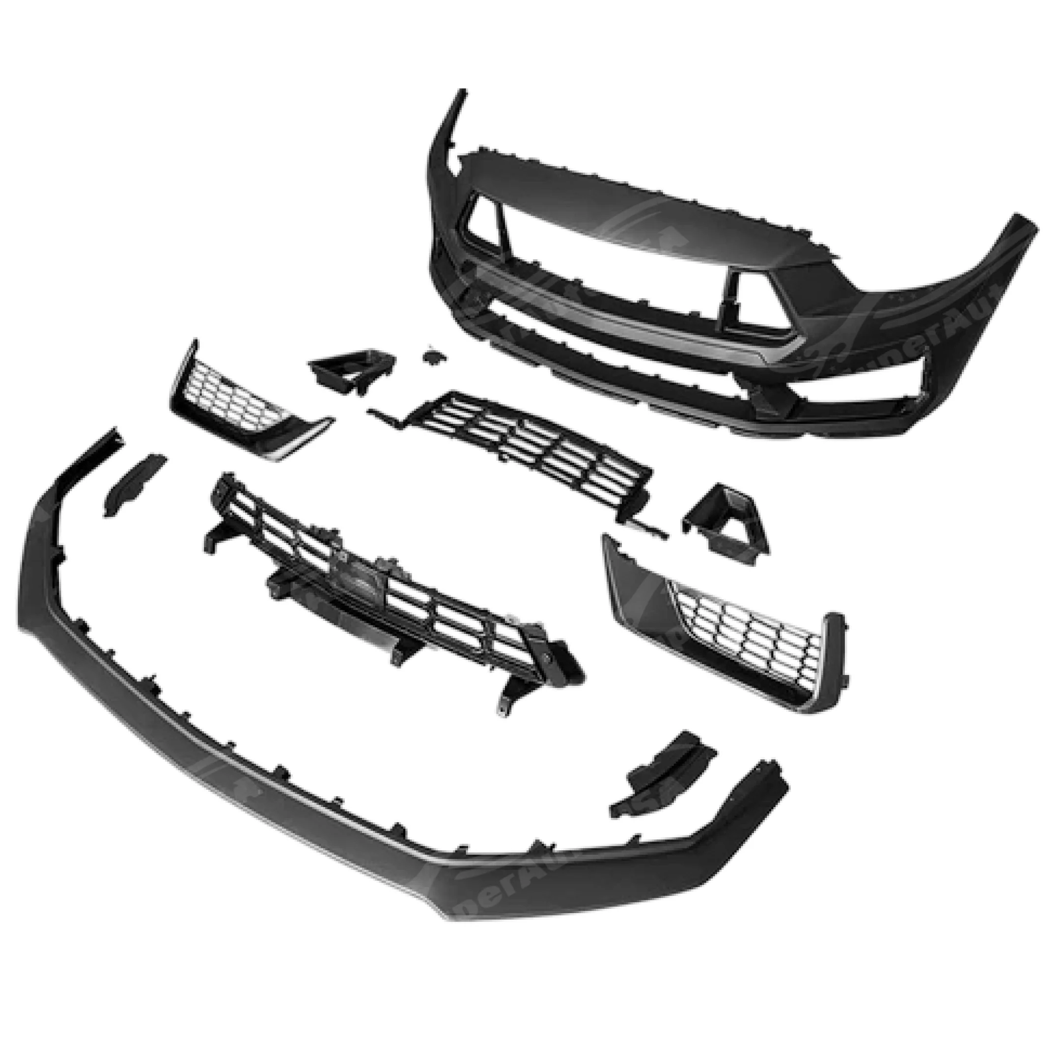 Dark Horse Style Front Bumper Body Kits Fits 2015-17 Ford Mustang - Image 4