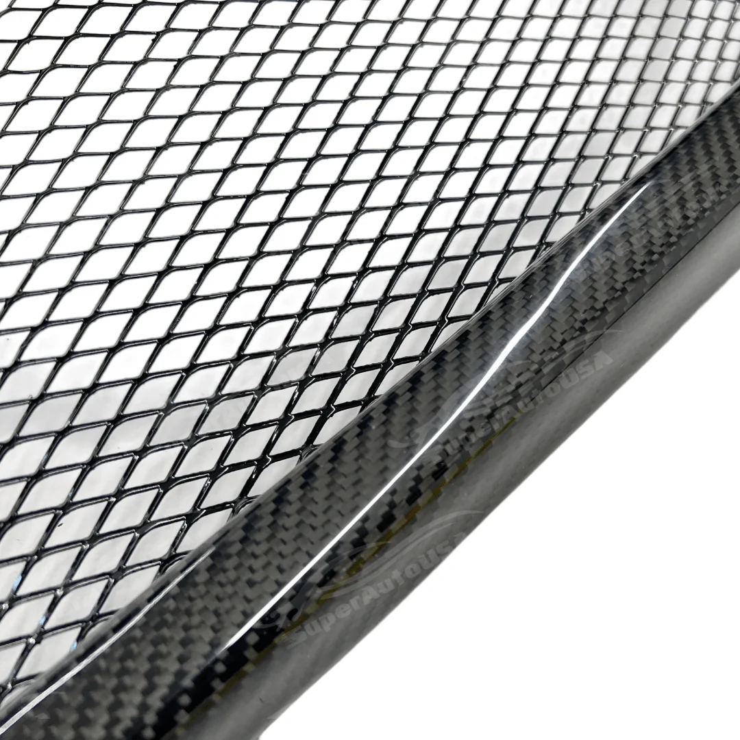 2015-2017 Subaru WRX STI VA - Carbon Fiber Mesh Grille - Image 8