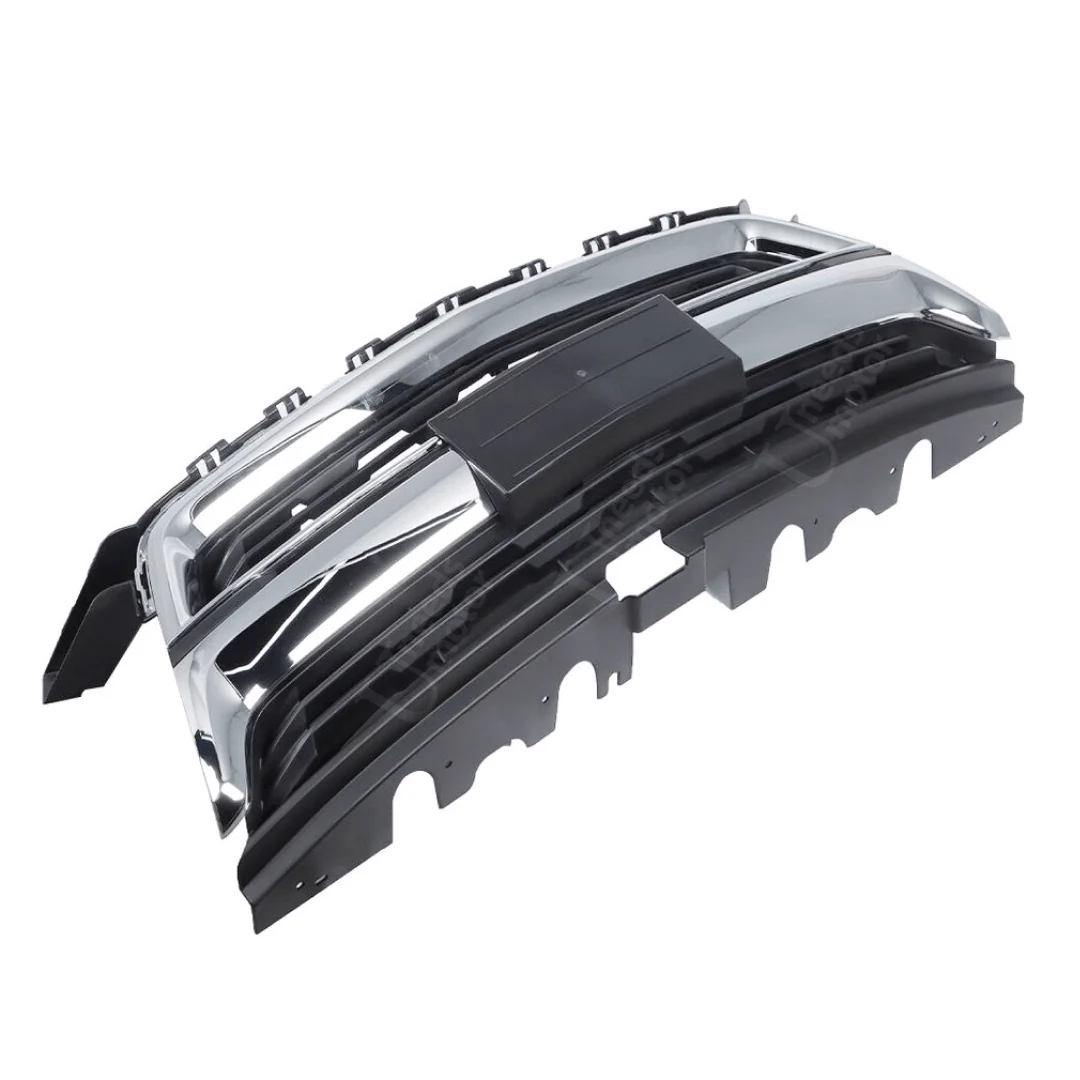 Fits 2015-2020 Chevrolet Colorado Chrome & Black Front Bumper Grill Mesh Grille - Image 4
