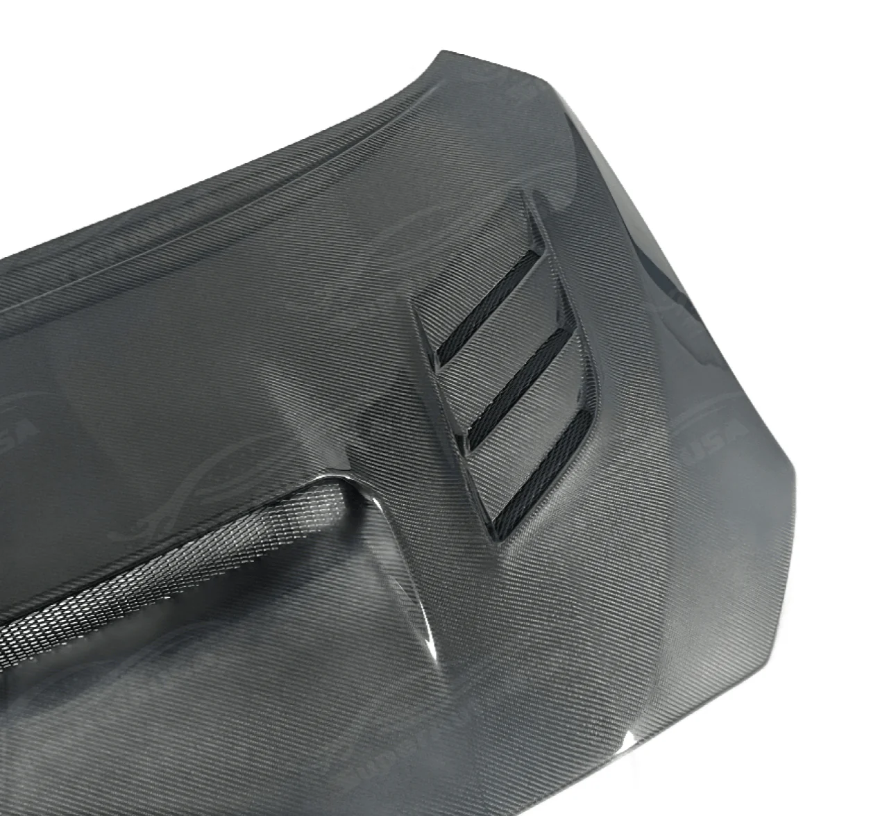 2015-2021 Subaru WRX STI VA - Carbon Fiber Scoop Hood - Vented - Image 9