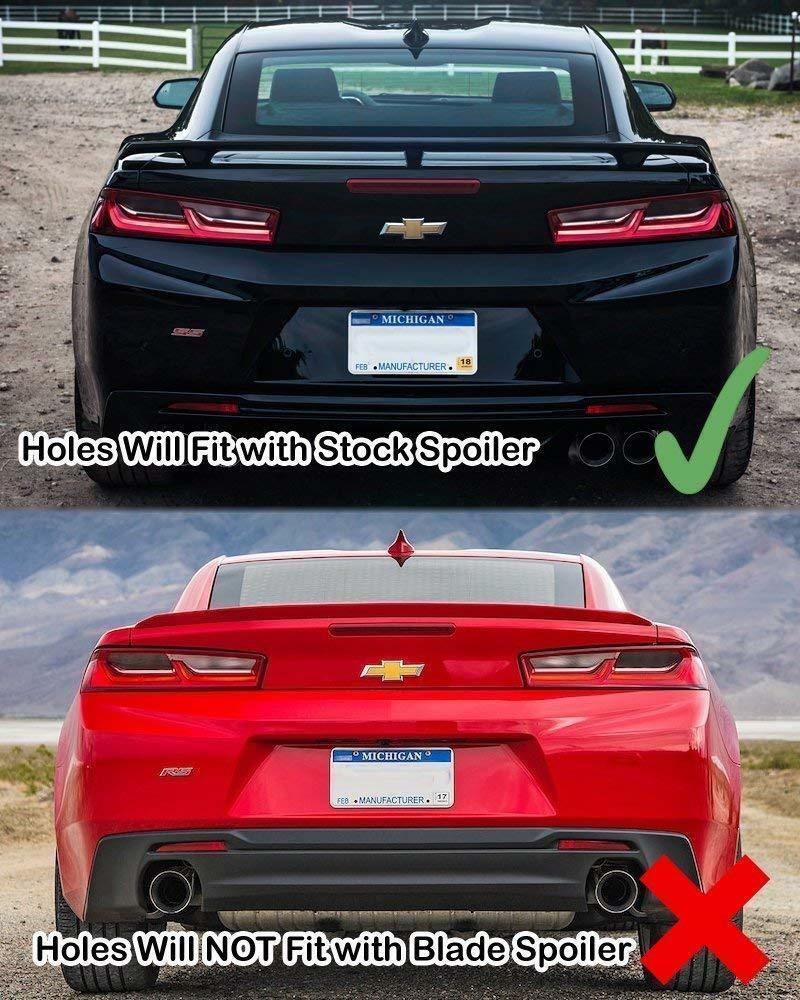 Rear Spoiler & Wings - ZL1 1LE Style | Chevrolet Camaro 16-22 - Image 7
