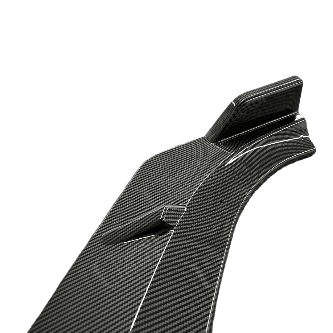 Fits 2016-2022 BMW X1 F48 Carbon Fiber Print Front Splitter Lips Spoiler - Image 8