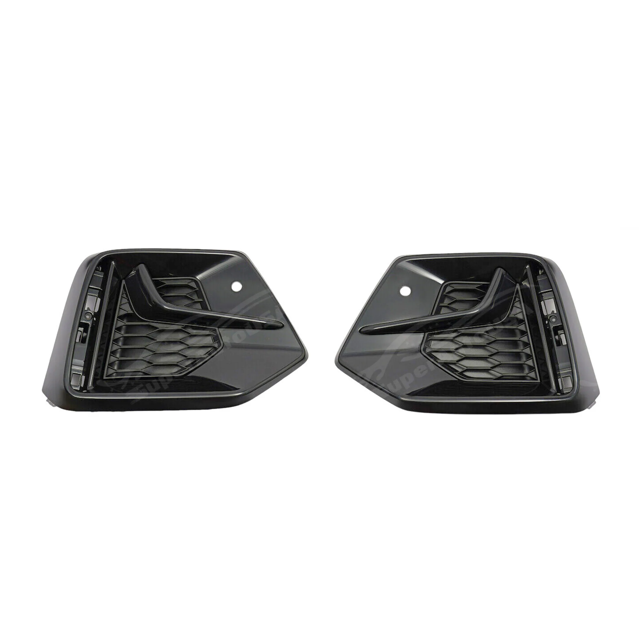 Fits 2017-2021 Honda Civic Si Fog Light Rear Pair Cover Set - Image 3