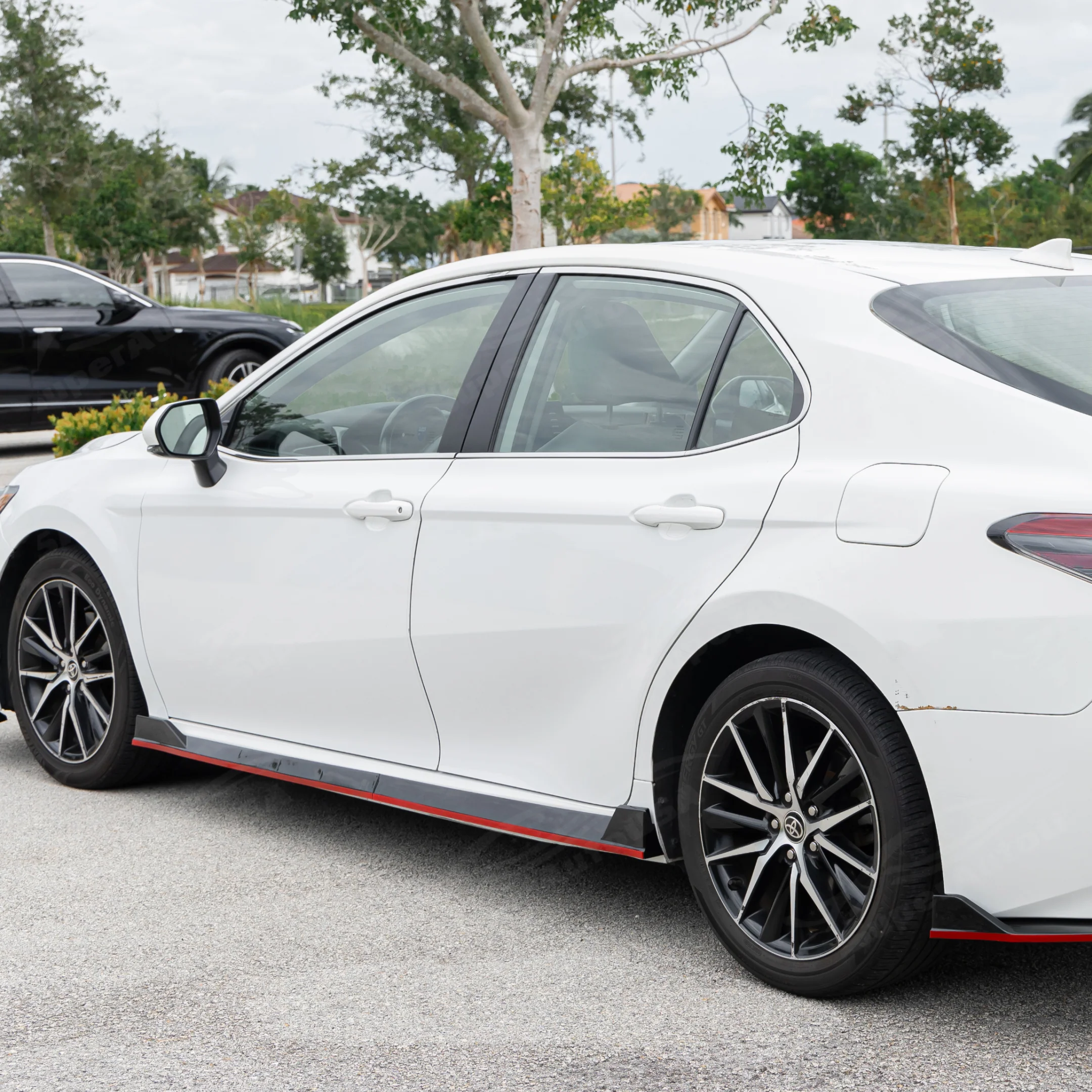 Side Skirt - Carbon Fiber Print Fits Toyota Camry 2018-2024 - Image 13