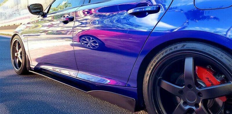 Side Skirt - Carbon Fiber Print Fits Toyota Camry 2018-2024 - Image 2