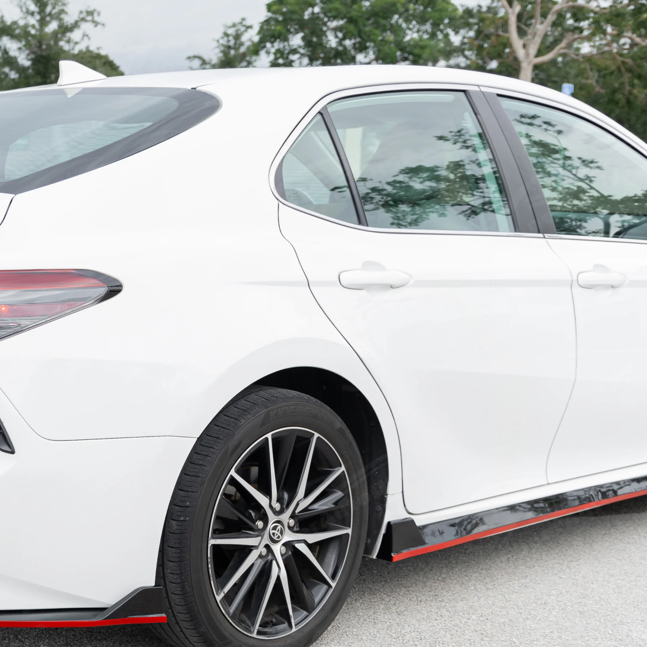 Side Skirt - Carbon Fiber Print Fits Toyota Camry 2018-2024 - Image 9