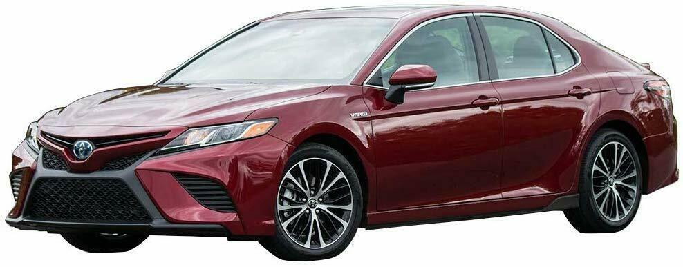 Fits 2018-2023 Toyota Camry Set of 2 Side Body Skirts Extensions Gloss Black - Image 4