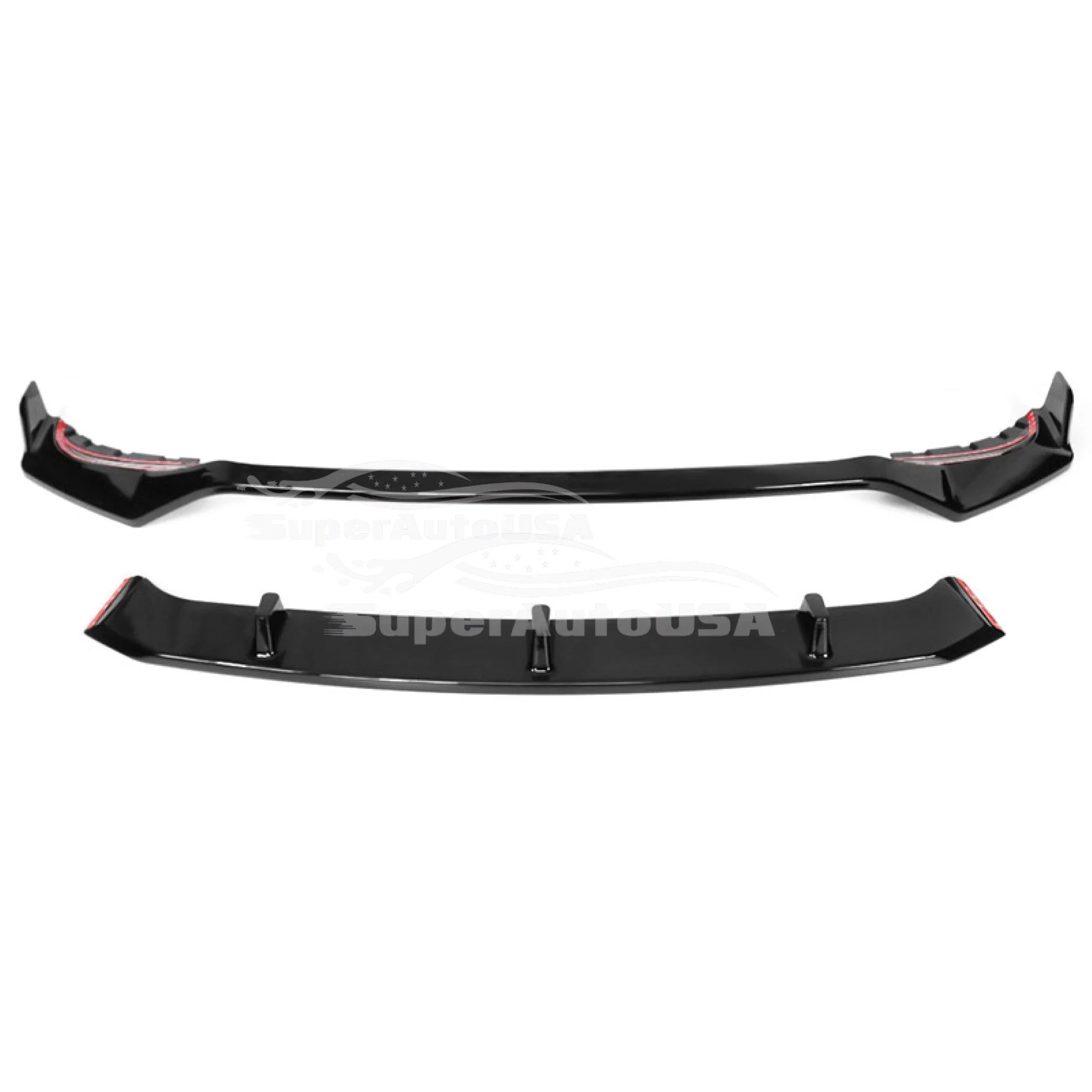 Fits 2019-2023 BMW G05 X5 with M Sport Front Splitter Lip Spoiler - Image 3