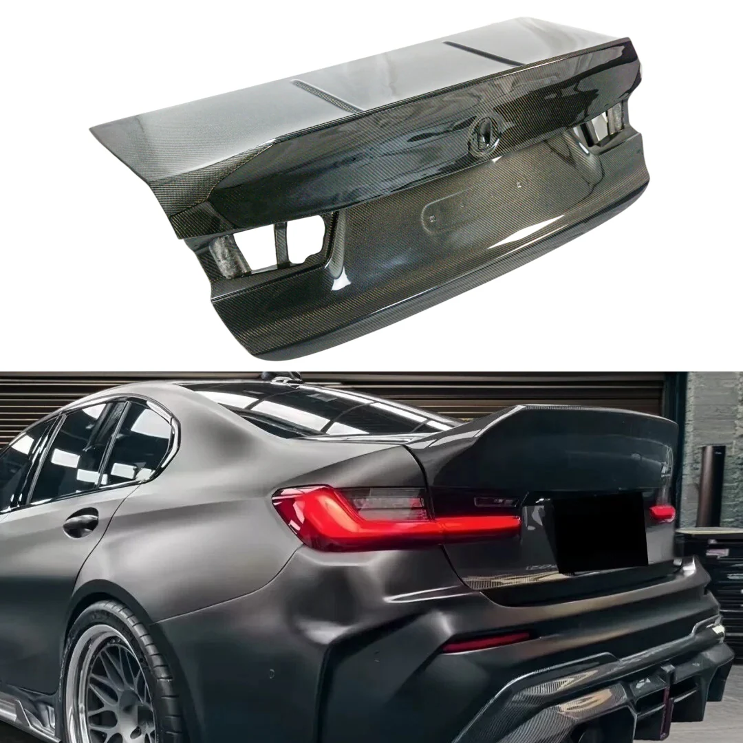 2019-2025 BMW G80 M3 + G20 330i/330e/M340i - Carbon Fiber Trunk Lid with Duckbill