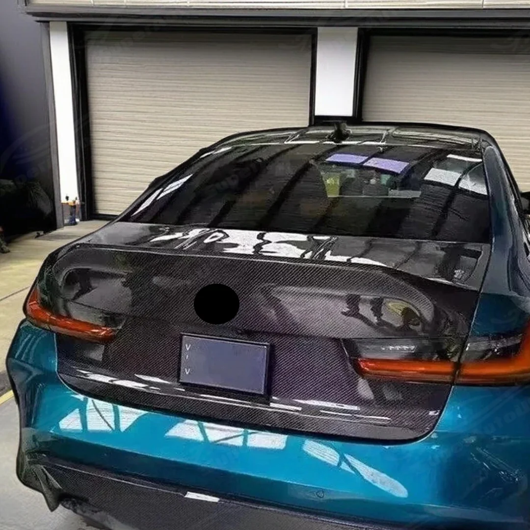 2019-2025 BMW G80 M3 + G20 330i/330e/M340i - Carbon Fiber Trunk Lid with Duckbill - Image 4