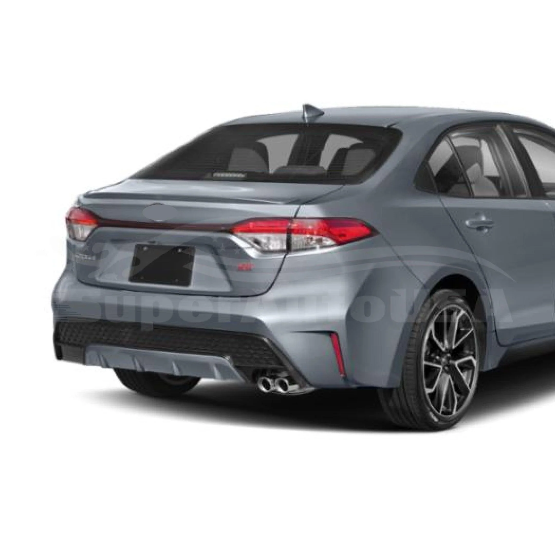 Fits 2019-2026 Toyota Corolla SE XSE Rear Lower Bumper Valance Diffuser - Image 2