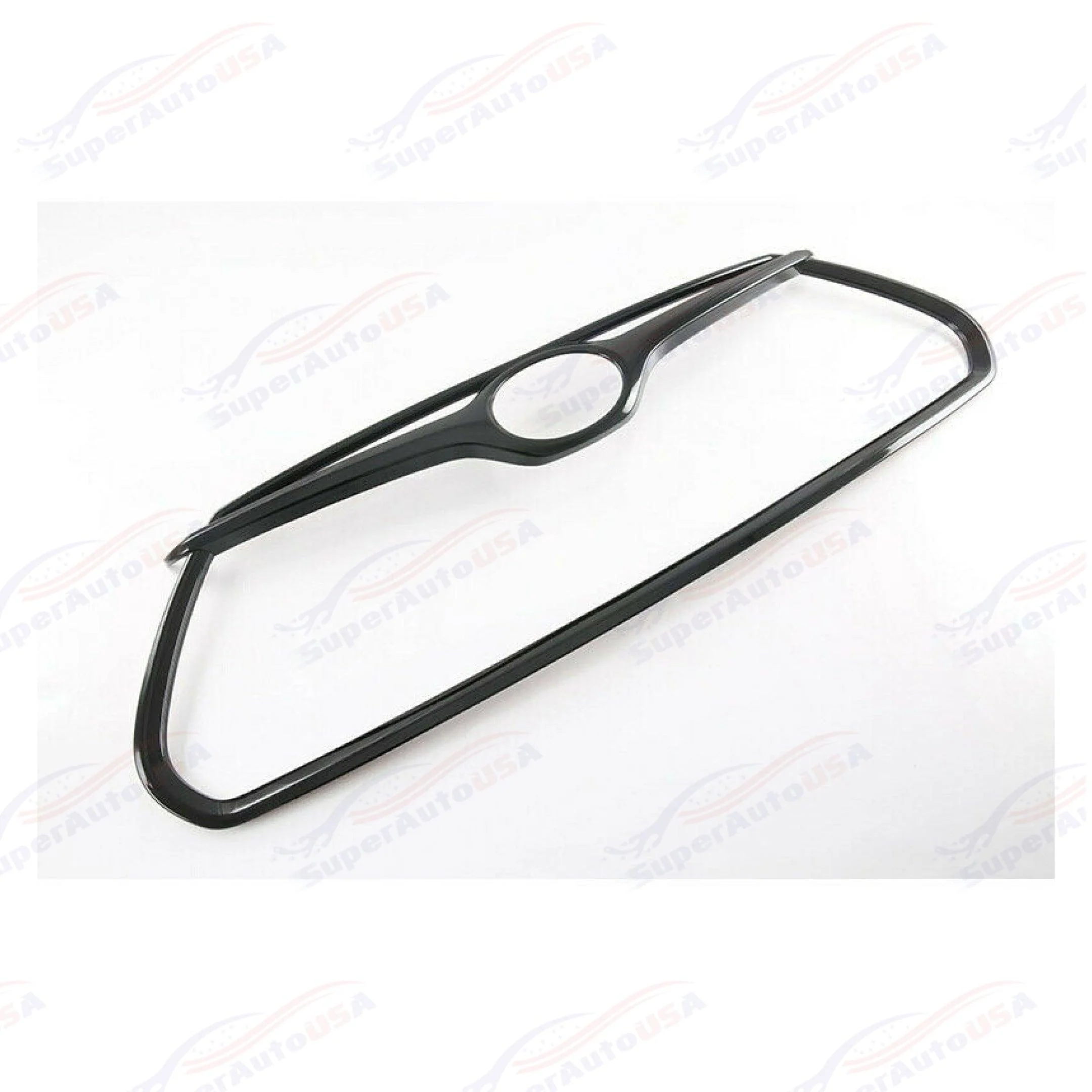 Fits 2020-2024 Toyota Highlander Gloss Black ABS Frame Front Grille Cover Trim - Image 3