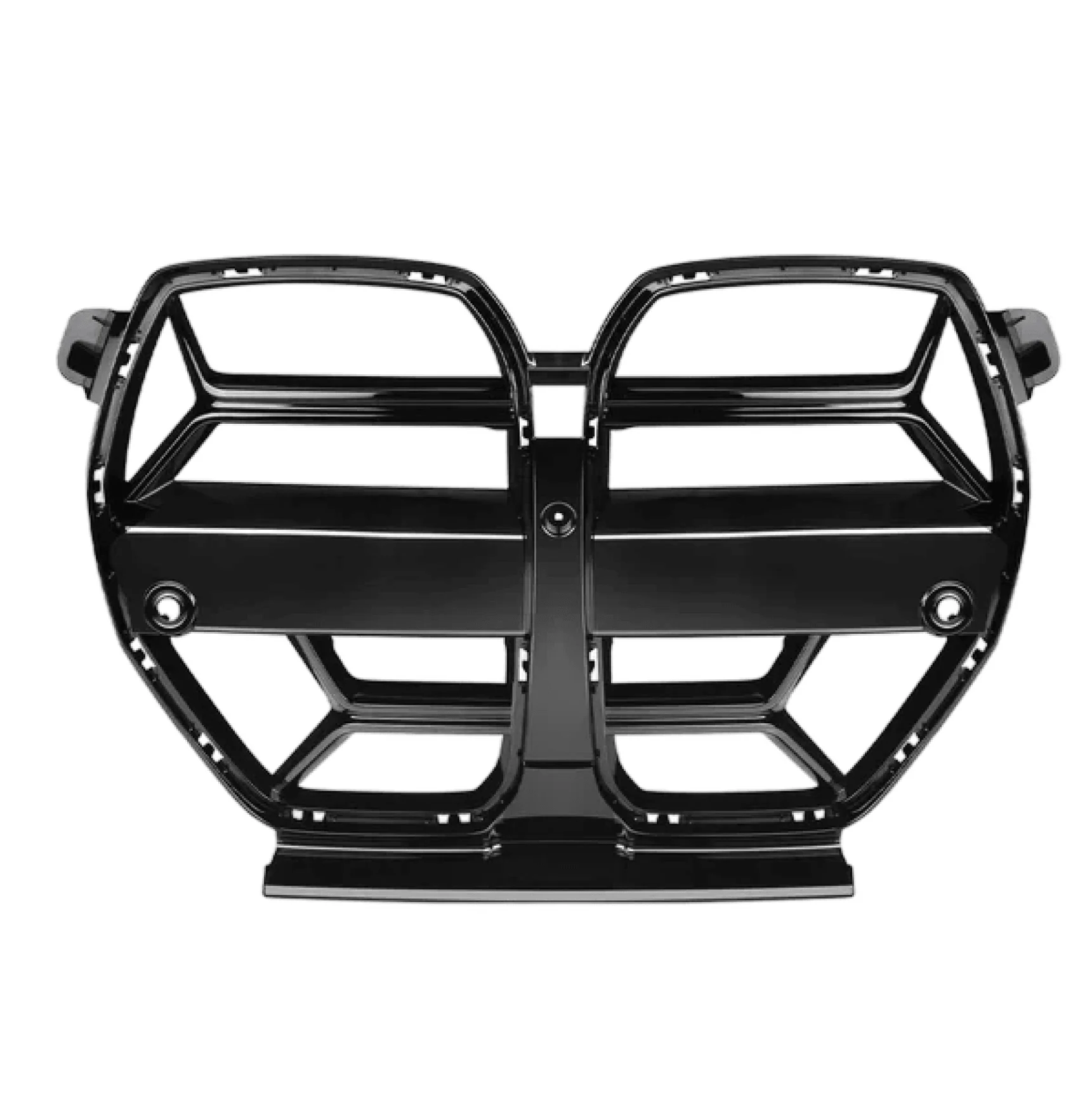 2020-2024 BMW G80 G81 M3 + G82 G83 M4 - CSL Style Front Kidney Grill - Gloss Black - Image 3