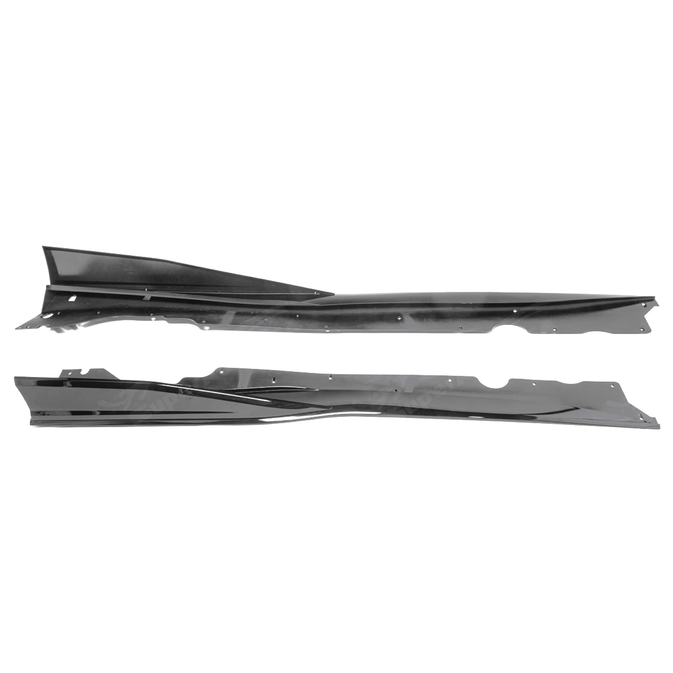 2020+ Chevrolet Corvette C8 Stingray - 5VM Side Skirts - Gloss Black - Image 3