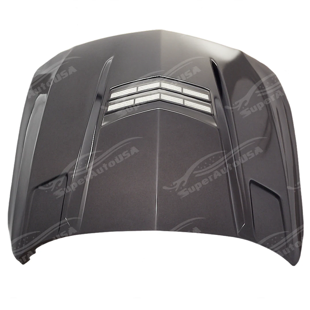 Fits 2020-2026 Cadillac CT5 V Style Real Carbon Fiber Front Engine Hood - Image 3