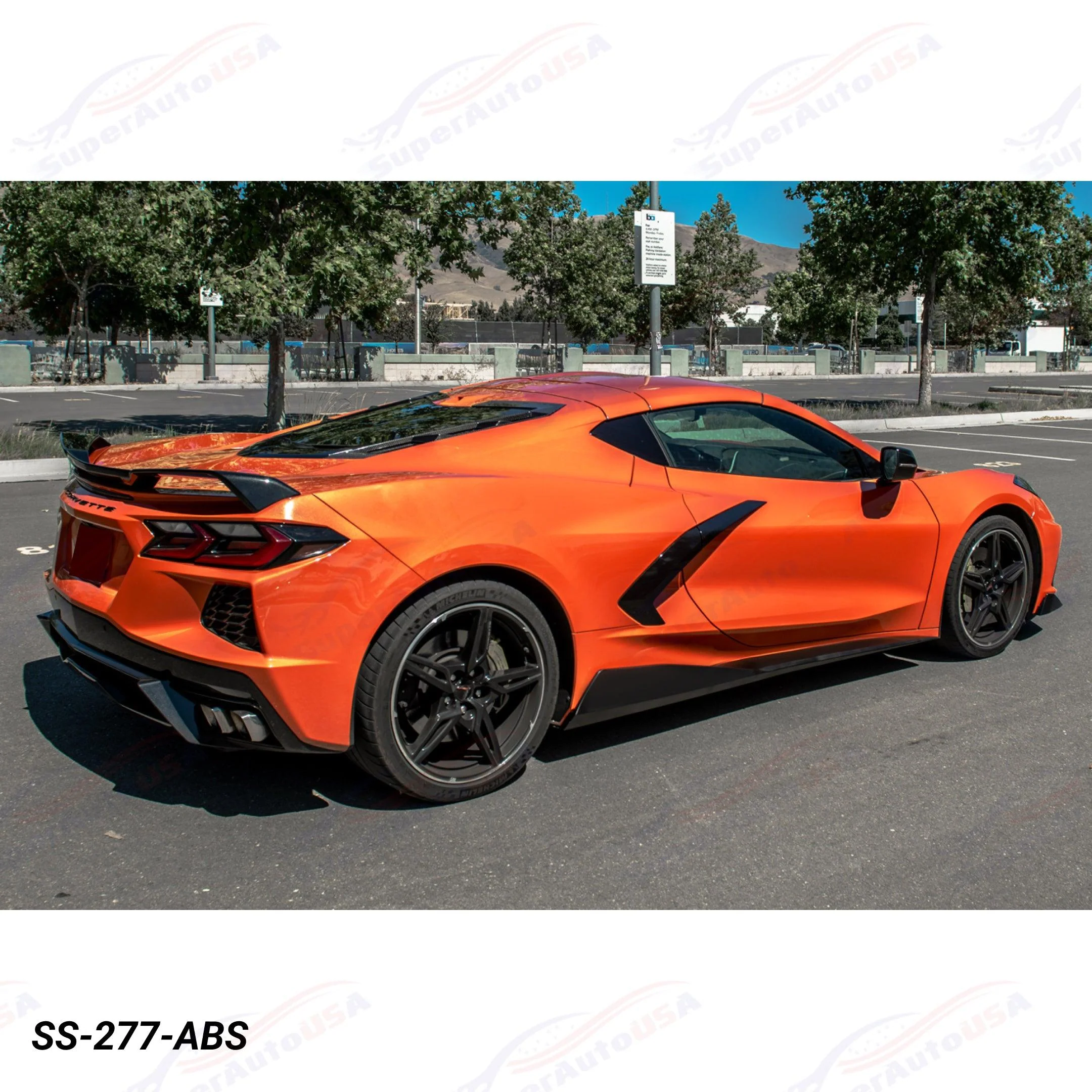 2020+ Chevrolet Corvette C8 - 5VM Side Skirts Rocker Panels - Image 5