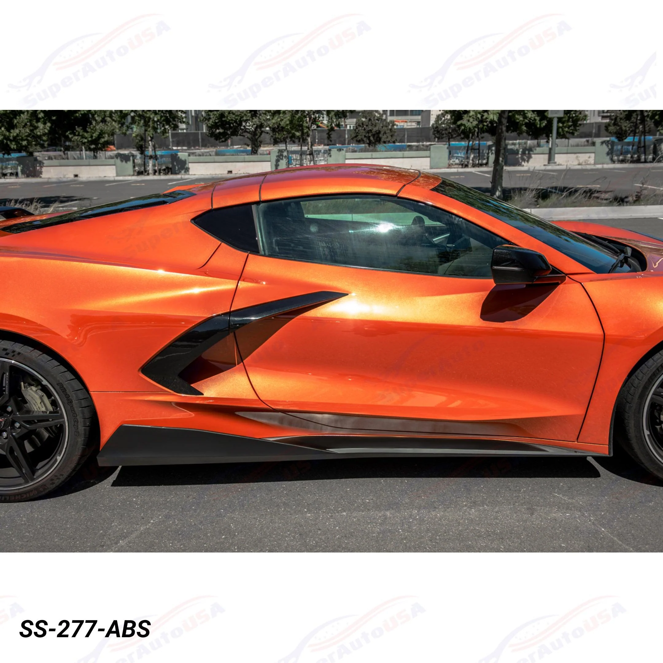 2020+ Chevrolet Corvette C8 - 5VM Side Skirts Rocker Panels - Image 7