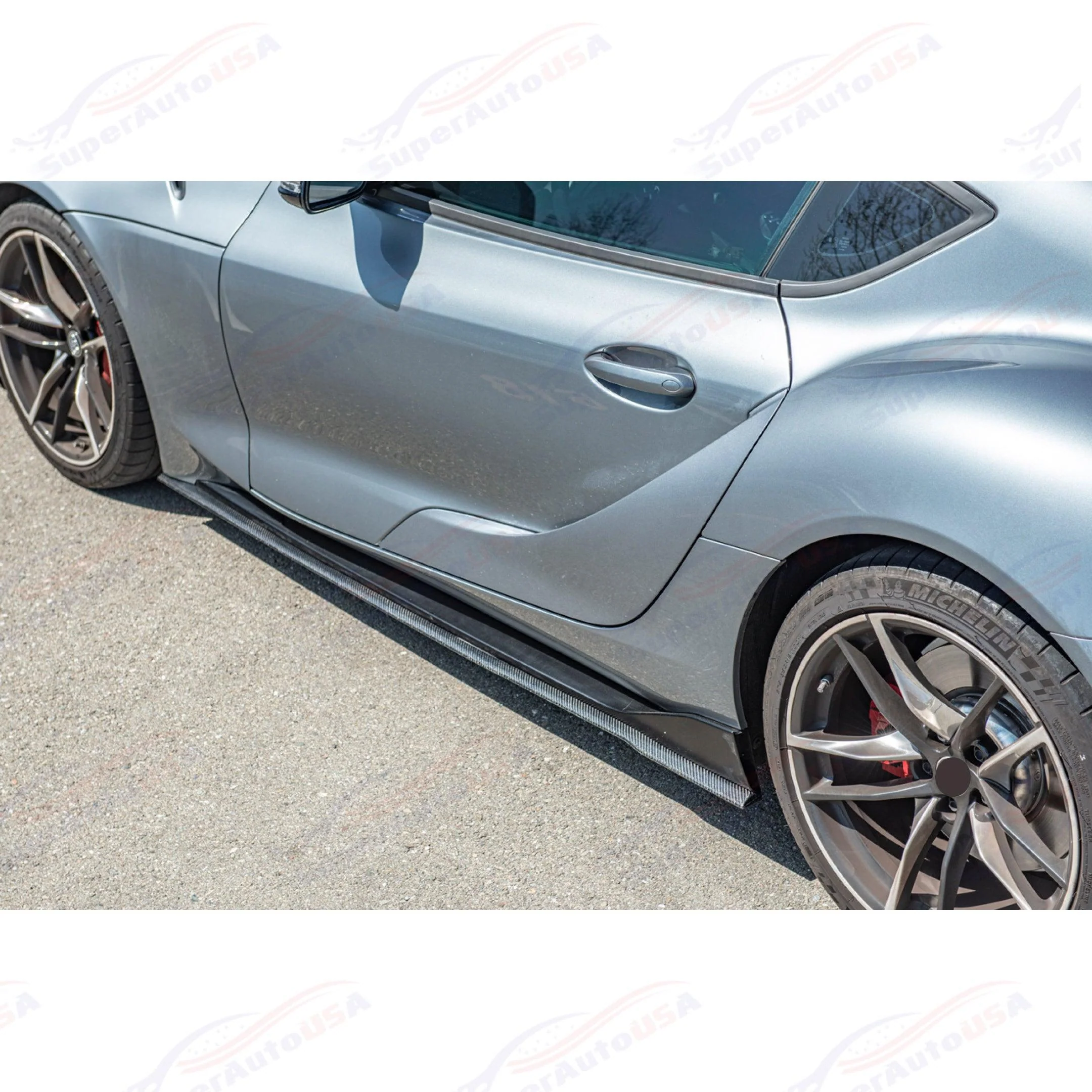 Fits 2020-Up Toyota Supra A90 Artisan Spirit Carbon Fiber Side Skirts - Image 8