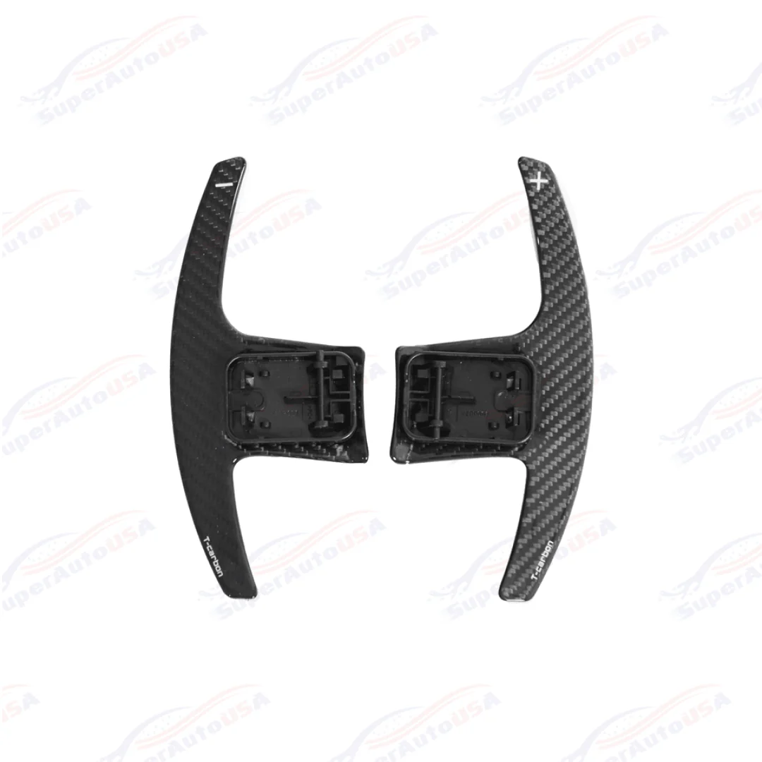Fits 2020-Up Toyota Supra A90 Carbon Fiber Paddle Shifter Cover - Image 2