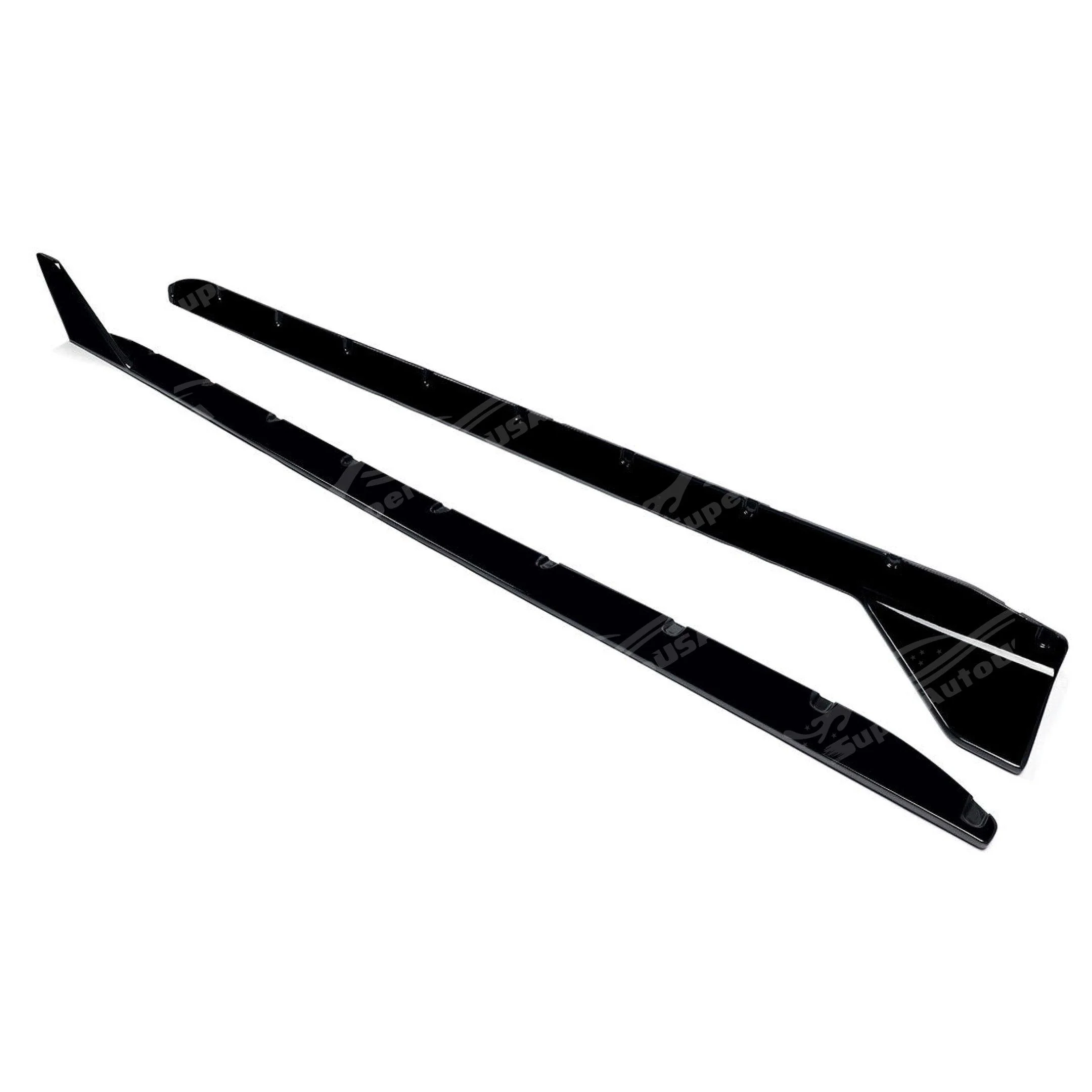 2021+ BMW G80 M3 + G82 G83 M4 - MP Style Side Skirts - Gloss Black - Image 8
