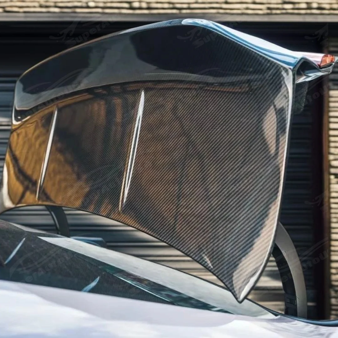 2021-2025 BMW G82 M4 + G22 430i / M440i - CSL Style Carbon Fiber Trunk Lid w/ Duckbill - Image 10