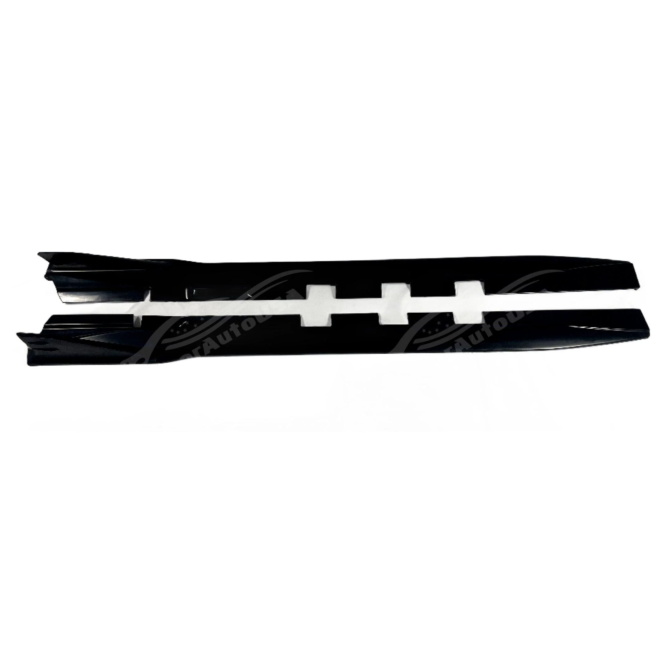 Fits 2022-2024 Toyota GR86 BRZ Black PU Side Body Skirts Extension - Image 15