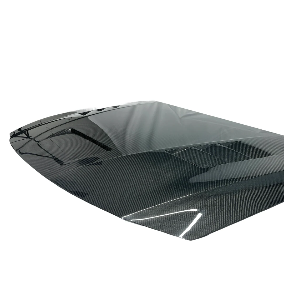 Fits 2022-2025 Hyundai Elantra N Real Carbon Fiber Front Engine Vented Hood - Image 6