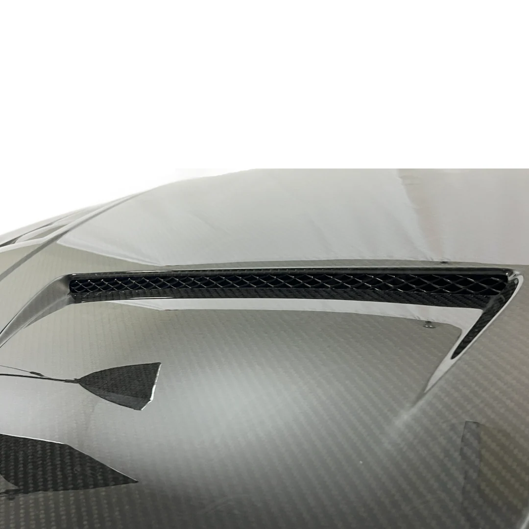 Fits 2022-2025 Hyundai Elantra N Real Carbon Fiber Front Engine Vented Hood - Image 8
