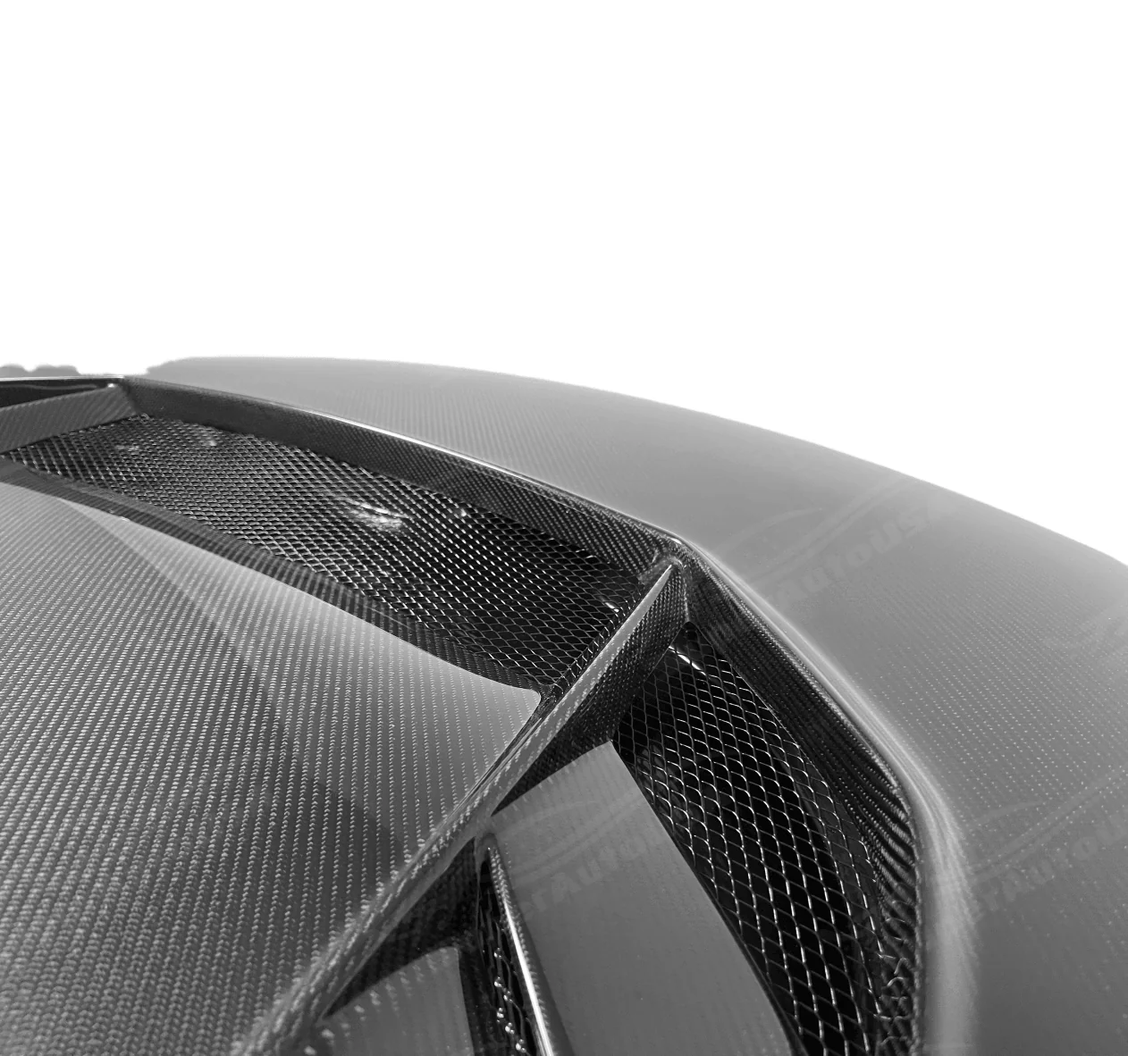 2022-2026 Subaru WRX VB - Carbon Fiber Hood - Reverse Scoop (FOR FMIC) - Image 14