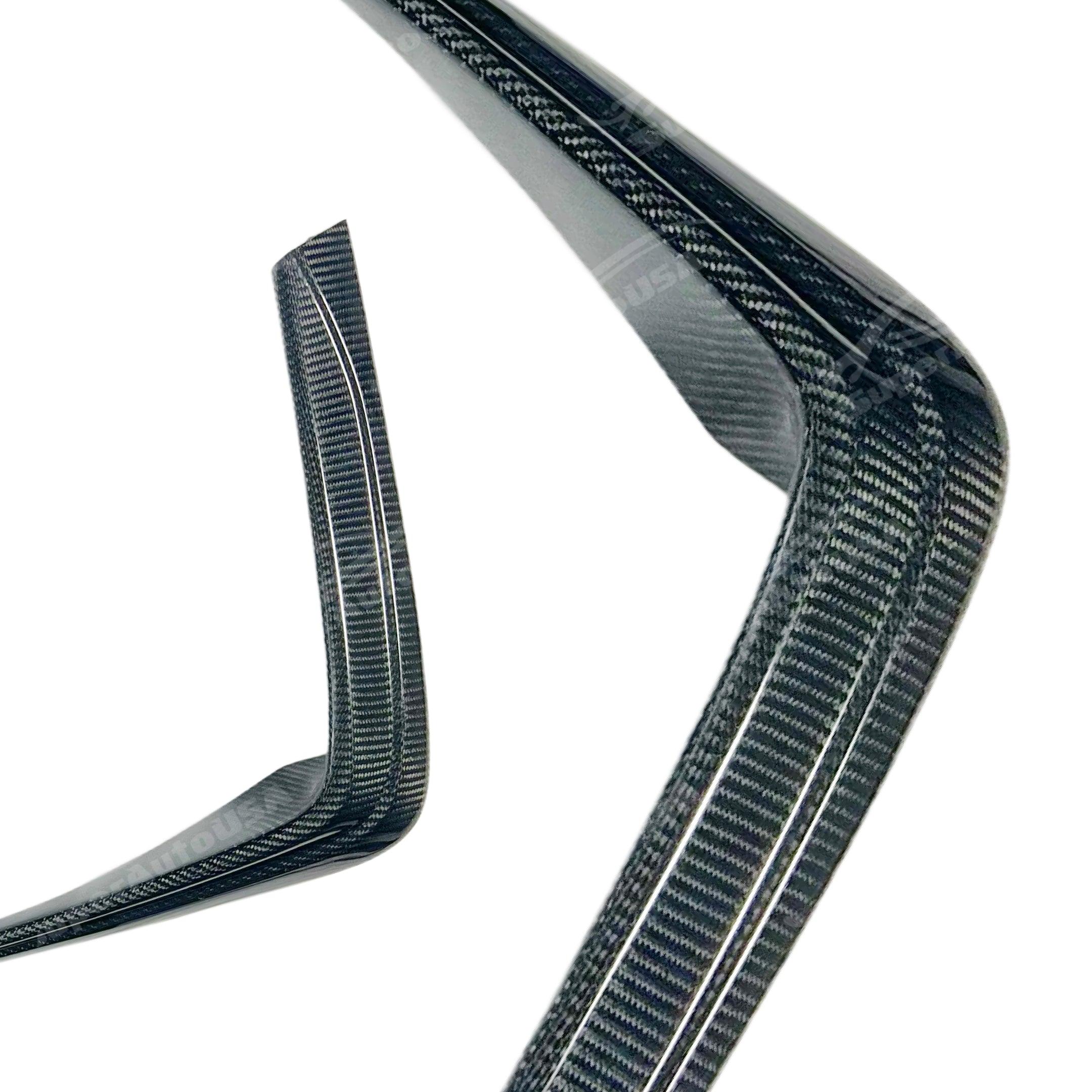 2022-2026 Toyota GR86 - Carbon Fiber Front Bumper Vent Garnish Canards - Image 5